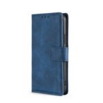For Xiaomi Redmi K60 / K60 Pro Skin Feel Crocodile Magnetic Clasp Leather Phone Case(Blue)