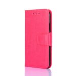 For Xiaomi 13 Crystal Texture Leather Phone Case(Rose Red)
