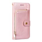 For Xiaomi Redmi K60 / K60 Pro Zipper Bag Leather Phone Case(Rose Gold)