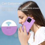For Xiaomi 13 Dierfeng Dream Line TPU + PU Leather Phone Case(Purple)