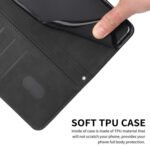 For Xiaomi Redmi K60 / K60 Pro Skin Feel Heart Pattern Leather Phone Case(Black)