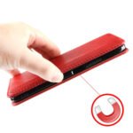 For Xiaomi Redmi K60 5G / K60 Pro Magnetic Buckle Retro Texture Leather Phone Case(Red)