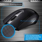 Chasing Leopard 129 USB Universal Wired Optical Gaming Mouse with Counter Weight, Length: 1.3m(Black)