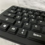 103 Key French USB Wired Silicone Waterproof Keyboard Desktop Notebook Keyboard, Cable Length: 1.5m