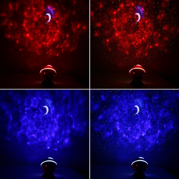5W Micro USB Power Supply Remote Control Starry Sky Laser Projection Lamp LED Atmosphere Night Light