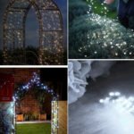 17m IP44 Waterproof Solar Panel Fairy Lamp, 100 LEDs Holiday Decorative Light