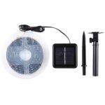 3m IP65 Waterproof Solar Powered LED Rope Strip Light, 90 LEDs SMD 2835 Decoration Fairy Light