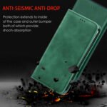 For Xiaomi Mi 11 Retro Skin Feel Business Magnetic Horizontal Flip Leather Case With Holder & Card Slots & Wallet & Photo Frame(Green)