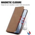 For Xiaomi Mi 11 Retro Skin Feel Business Magnetic Horizontal Flip Leather Case With Holder & Card Slots & Wallet & Photo Frame(Brown)