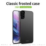 For Samsung Galaxy S21+ 5G MOFI Frosted PC Ultra-thin Hard Case(Black)