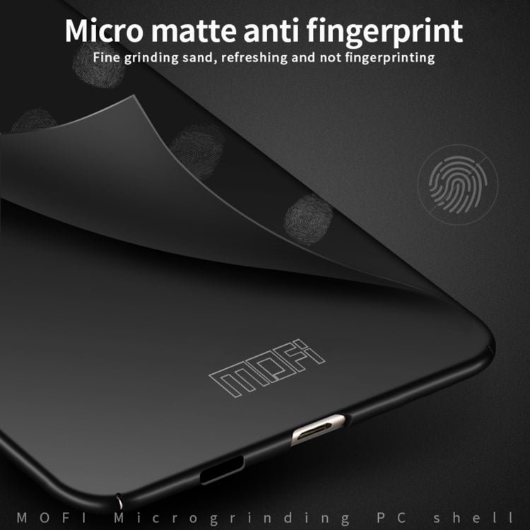 For Samsung Galaxy S21+ 5G MOFI Frosted PC Ultra-thin Hard Case(Black)