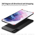 For Samsung Galaxy S21+ 5G MOFI Frosted PC Ultra-thin Hard Case(Black)