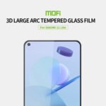 For Xiaomi Mi 11 Lite MOFI 9H 3D Explosion-proof Curved Screen Tempered Glass Film(Black)