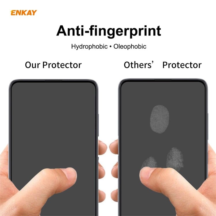 For Xiaomi Mi 11X / 11X Pro / 11i ENKAY Hat-Prince Full Glue 0.26mm 9H 2.5D Tempered Glass Full Coverage Film