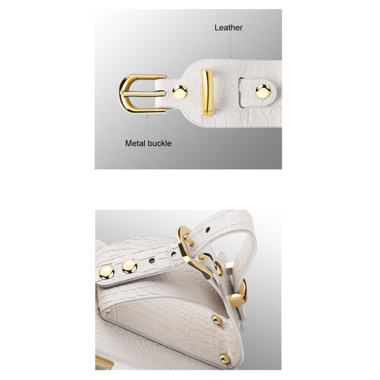 For Samsung Galaxy S21 Electroplated TPU Crocodile Pattern Leather Case with Wrist Strap(Red)