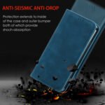For Xiaomi Mi 11 Lite Retro Skin Feel Business Magnetic Horizontal Flip Leather Case With Holder & Card Slots & Wallet & Photo Frame(Blue)