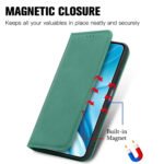 For Xiaomi Mi 11 Lite Retro Skin Feel Business Magnetic Horizontal Flip Leather Case With Holder & Card Slots & Wallet & Photo Frame(Green)