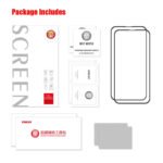 For iPhone 13 / 13 Pro 2pcs ENKAY Hat-Prince Anti-drop Full Glue Tempered Glass Full Screen Film Anti-fall Protector