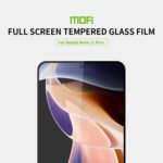 For Xiaomi Redmi Note 11 Pro MOFI 9H 2.5D Full Screen Tempered Glass Film(Black)