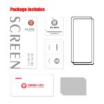 2 PCS For Xiaomi Redmi Note 11 ENKAY Hat-Prince Full Glue 0.26mm 9H 2.5D Tempered Glass Screen Protector Full Coverage Film