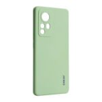 For Xiaomi 12 Pro / 12S Pro ENKAY Liquid Silicone Soft Shockproof Phone Case(Light Green)