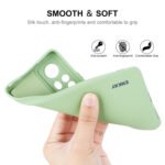 For Xiaomi 12 Pro / 12S Pro ENKAY Liquid Silicone Soft Shockproof Phone Case(Light Green)