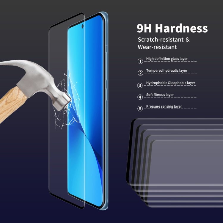 For Xiaomi 12 / 12X / 12S ENKAY 3D Hot Bending Explosion-proof Full Tempered Glass Film