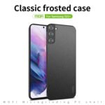 For Samsung Galaxy S21+ 5G MOFI Fandun Series Frosted Ultra-thin PC Hard Phone Case(Blue)