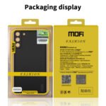 For Samsung Galaxy S21+ 5G MOFI Fandun Series Frosted Ultra-thin PC Hard Phone Case(Blue)