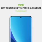 For Xiaomi 12 / 12X MOFI 9H 3D Explosion-proof Hot Bending Tempered Glass Full Film(Black)