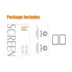 2 PCS For Xiaomi Band 7 Pro ENKAY 3D Full Coverage Soft PC Edge + PMMA HD Screen Protector Film