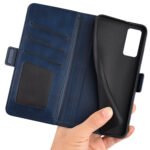 For Xiaomi 12 Dual-side Magnetic Buckle Flip Leather Phone Case(Dark Blue)