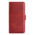 For Xiaomi 12 Dual-side Magnetic Buckle Flip Leather Phone Case(Red)