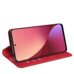 For Xiaomi 12 Pro Retro-skin Magnetic Suction Leather Phone Case(Red)