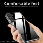 For Samsung Galaxy S22+ 5G MOFI Ming Series Ultra-thin TPU Phone Case(Transparent)