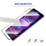 For Xiaomi Redmi Note 12 Pro+ 2pcs ENKAY Full Glue 0.26mm 9H 2.5D Tempered Glass Full Film