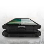 For iPhone SE 2022 / SE 2020  Magic Armor TPU + PC Combination Case(Black)
