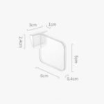 10 Sets Refrigerator Internal Drawer Shelf Classification Partition Plastic Transparent Baffle(Transparent)