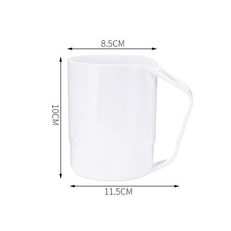 2 PCS Creative Anti-Scaling Mugs Washing Cups Brushing Cups(Apricot)
