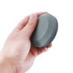 2 PCS Double-Sided Whetstone Kitchen Knives Round Knife Sharpener, Style:A