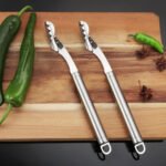 3 PCS Stainless Steel Pepper Core Remover Tomato Core Remover