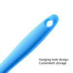 10 PCS Long Silicone Spatula Butter Cake Cream Scraper Baking Tool(Orange)